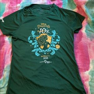 Run Disney 2018 princess 10k race shirt